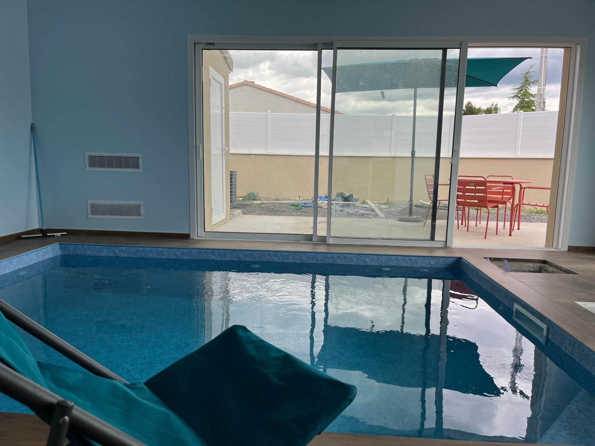 Maison Avec Piscine Interieure Privee, Buses De Spa, Jardin Clos Et Parking Aouste-sur-Sye Exterior foto